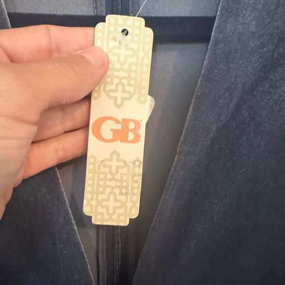 Gianni Bini Velvet Deep V Neck Romper XS - Picture 12 of 14